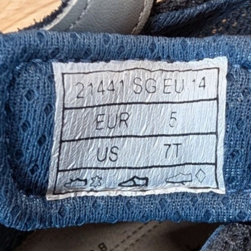 Allrounder Mary Jane Shoes Womens US 7 EU 37 Navy Comfort Strap - Picture 9 of 10